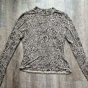 Nasty Gal Cheetah Long Sleeve